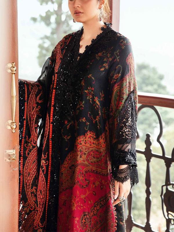 Luxury Lawn 3-Piece Unstitched Suit