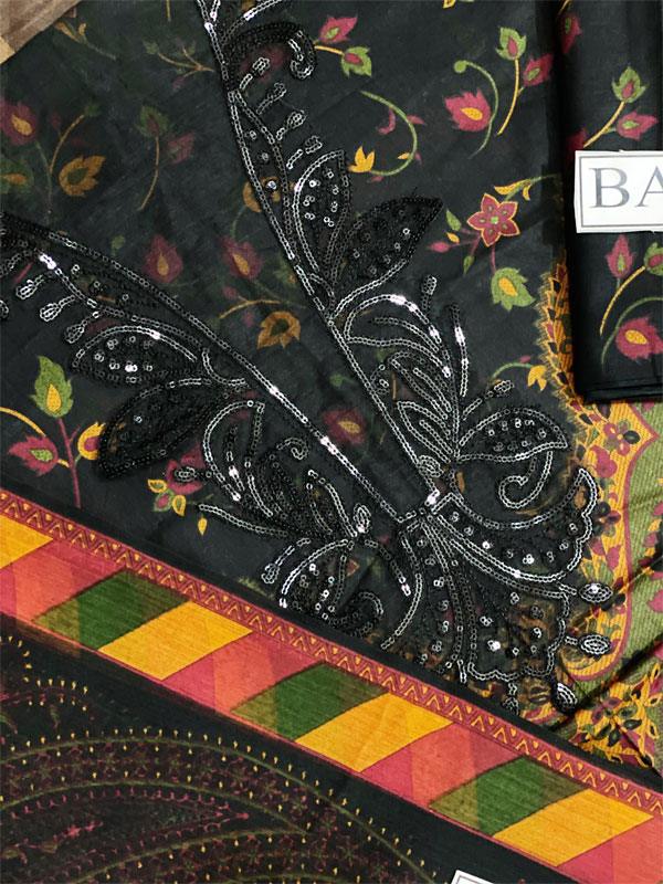 Luxury Lawn 3-Piece Unstitched Suit