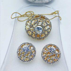 Locket Set With Earring
