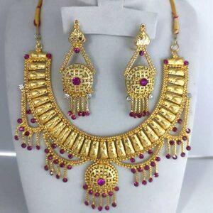 Golden Jewelry Set