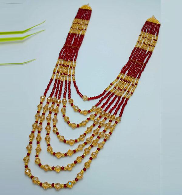 Beautiful 7 Line Crystal MALA