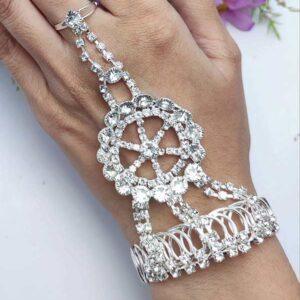 Silver Bracelet Panja Ring